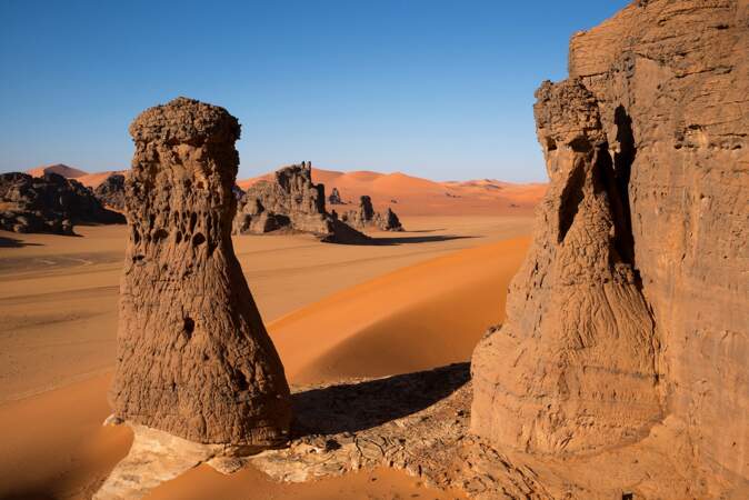 Les dunes de Tin Merzouga connues comme étant "les portes du désert"