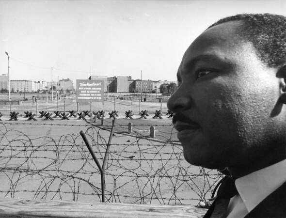 Martin Luther King à Berlin Ouest le 13 septembre 1964