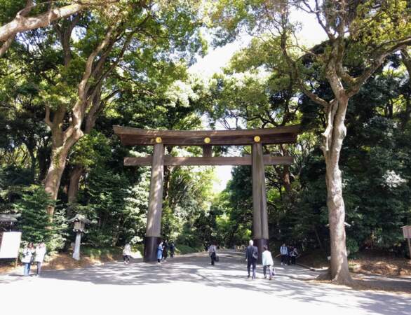 Le tori ou torii, le traditionnel portail japonais