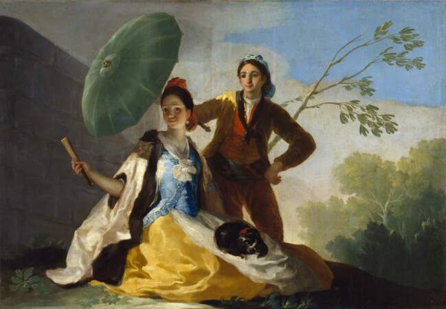 Le Parasol, par Francisco de Goya