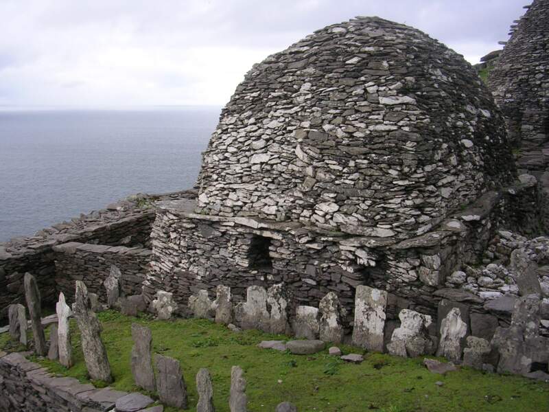 Skellig Michael, en Irlande : l'île du Temple de la planète Ahch-To où se cache Luke Skywalker (épisodes VII et VIII) 