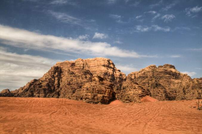 Désert jordanien du Wadi Rum : planète Pasaana (épisode IX)