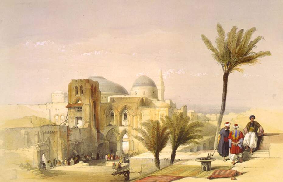 L'église du Saint-Sépulcre, à Jérusalem