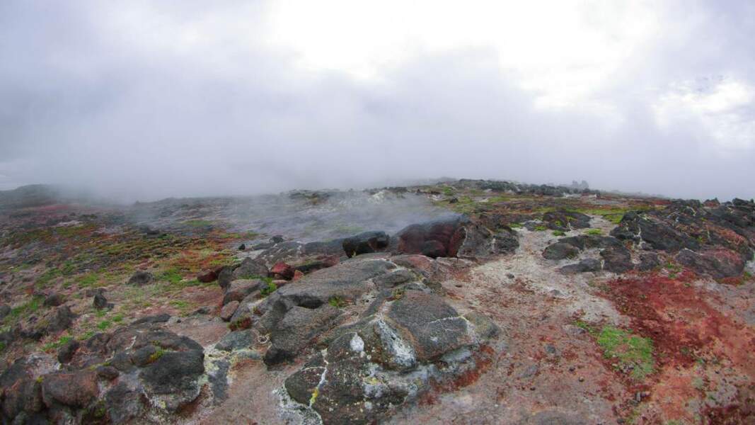 Gunnuhver, source chaude située sur la péninsule de Reykjanes