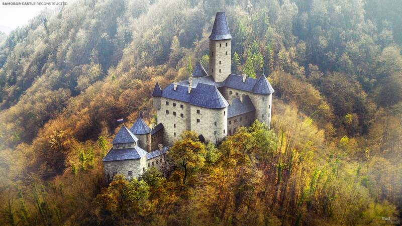 Sept châteaux reconstruits comme autrefois