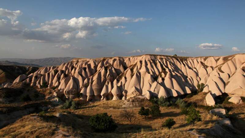 Paysage de Cappadoce, aux environs d'Uçhisar