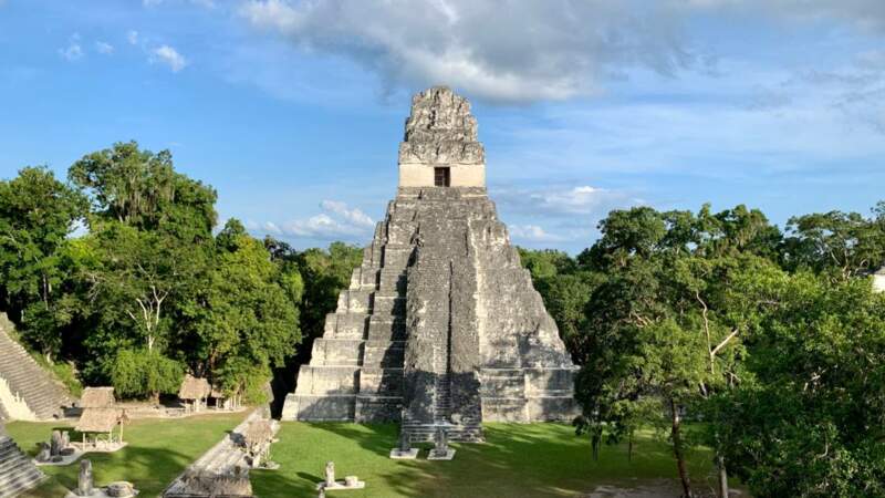 Une des ruines de Tikal