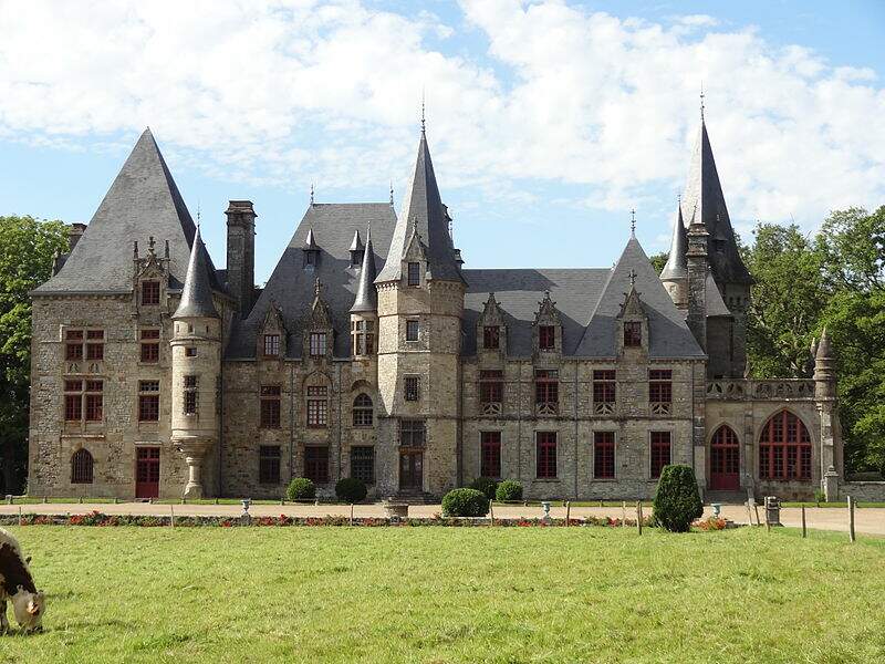 Parc et Château du Bois Cornillé (Ille-et-Vilaine) 