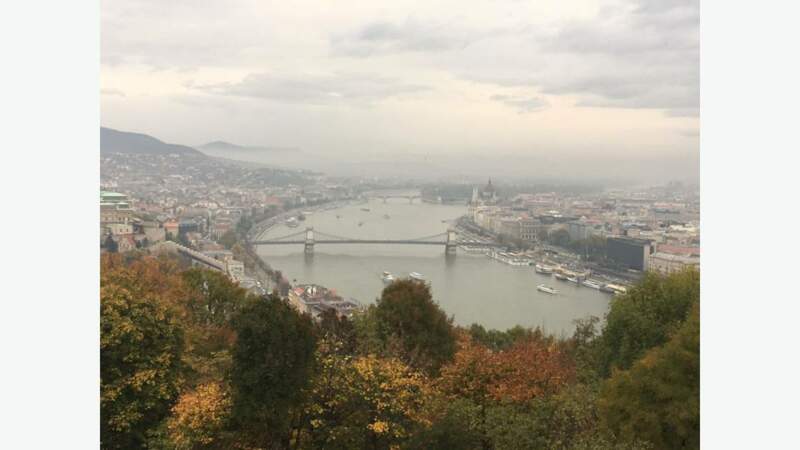 Budapest vue d'ensemble