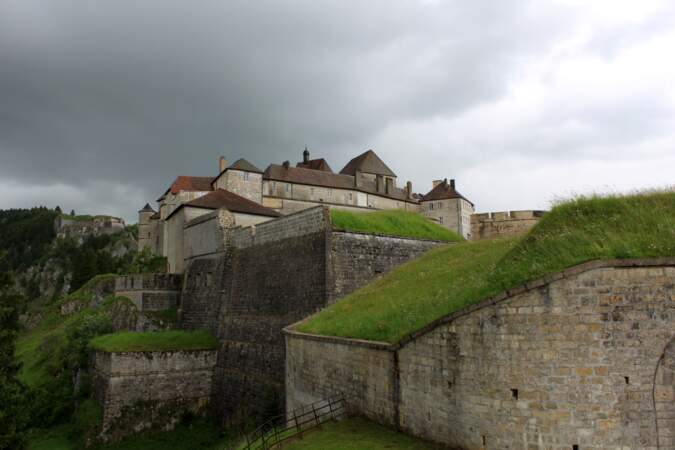 Le fort de Joux dans le Doubs, en France 