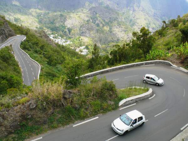 La Route Nationale 5, à La Réunion 