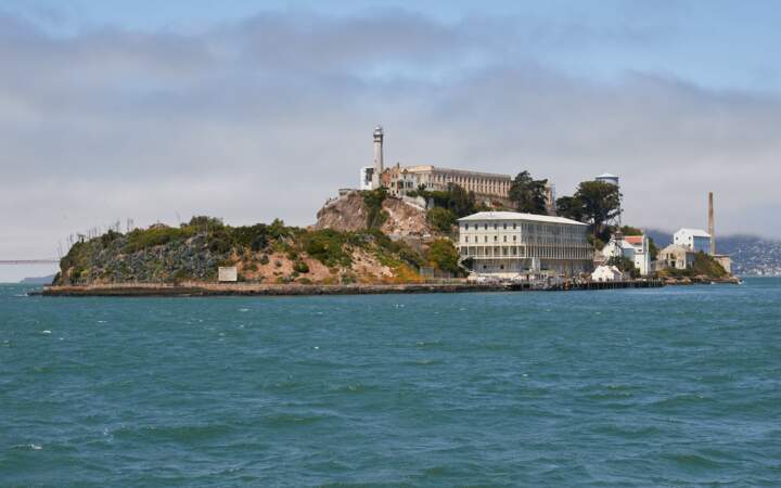 La prison d'Alcatraz, aux Etats-Unis 