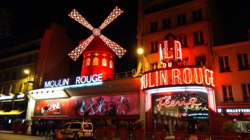 Le Moulin Rouge, à Paris 