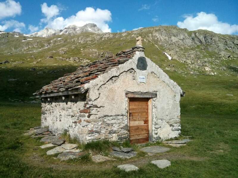 La petite chapelle Notre-Dame-des-Anges, dans le parc de la Vanoise, en Savoie (Rhône-Alpes). 