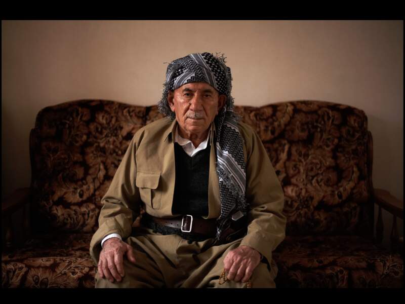 Said Kaka, 76 ans, a combattu dès le début des années 60 au côté de Mustapha Barzani, leader historique de la lutte des Kurdes irakiens.