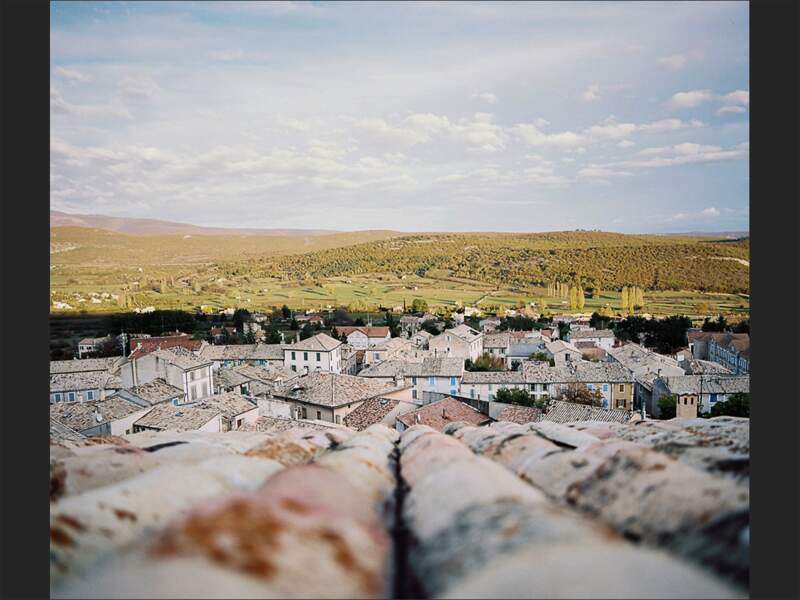 Le village de Banon, dans les Alpes-de-Haute-Provence (Provence-Alpes-Côte d'Azur).