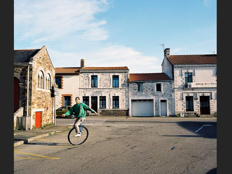 Le village de Saint-Fiacre-sur-Maine, en Loire-Atlantique (Pays de la Loire).