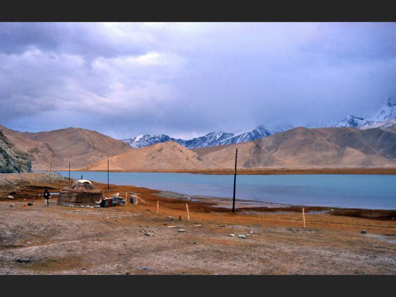 Campement tadjik, au Xinjinag