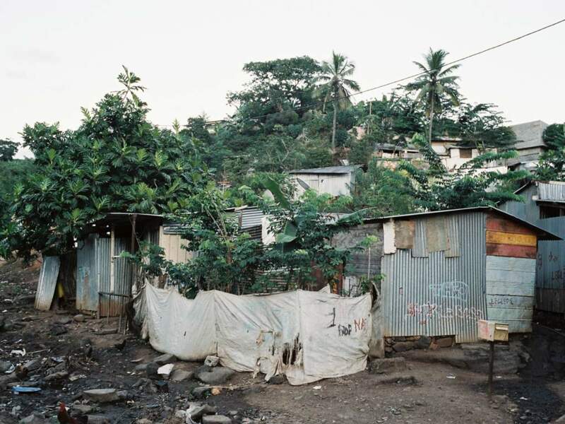Les migrants s'installent durablement dans les bidonvilles de Mayotte comme ici à Majicavo Koropa