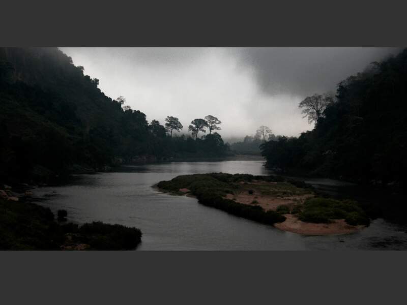 La rivière Nam Ou, près du village de Nong Khiaw, au Laos.