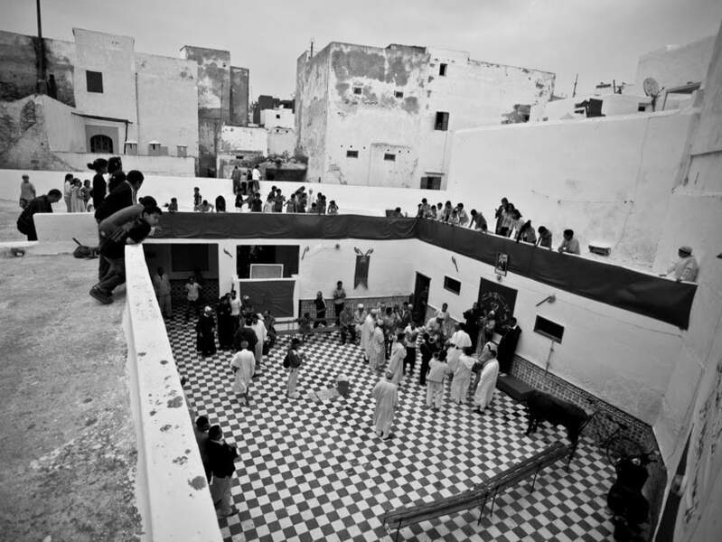 La zaouia des Hamadcha d'Essaouira, au Maroc.