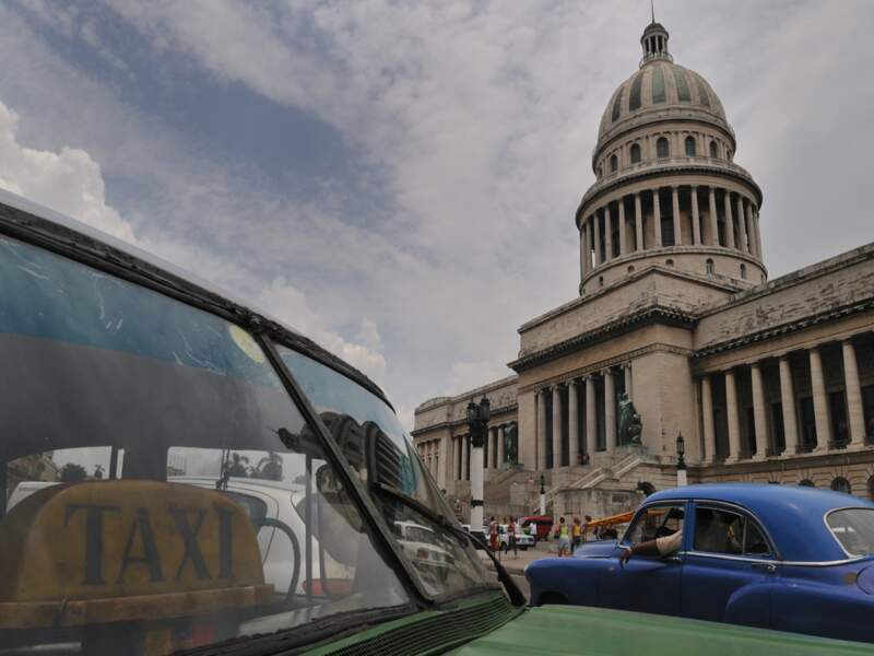 Le Capitole de La Havane, à Cuba