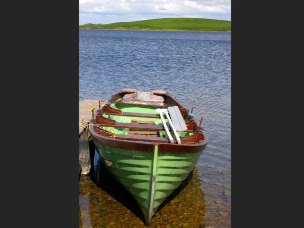 Le lac Lough Corrib aux environs de Galway, en Irlande