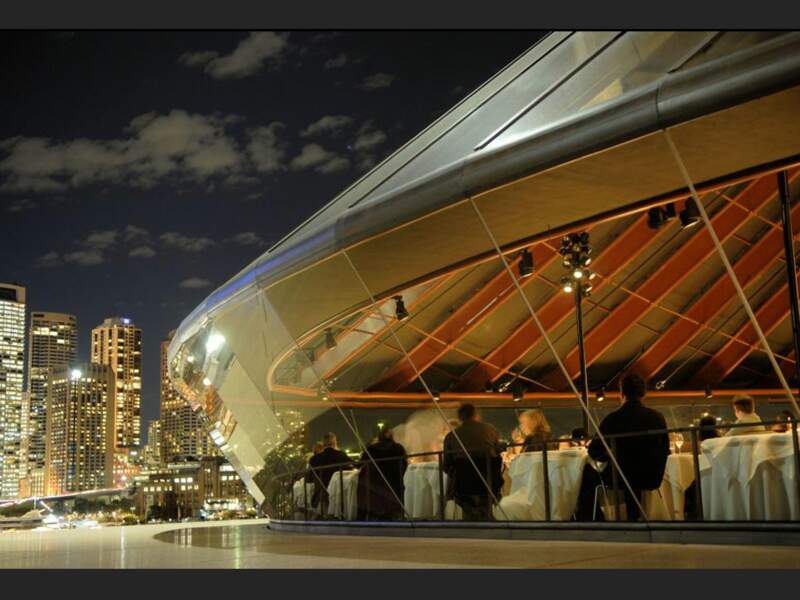 Le restaurant de l'Opéra de Sydney, en Nouvelle-Galles du Sud, en Australie