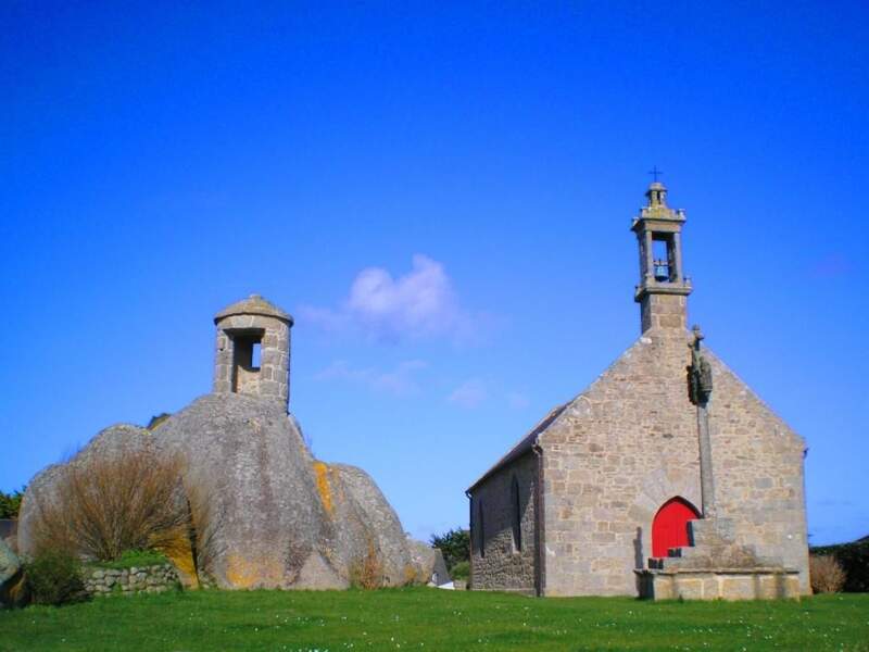 La chapelle Pol de Brignogan-Plages, dans le Finistère, en Bretagne.