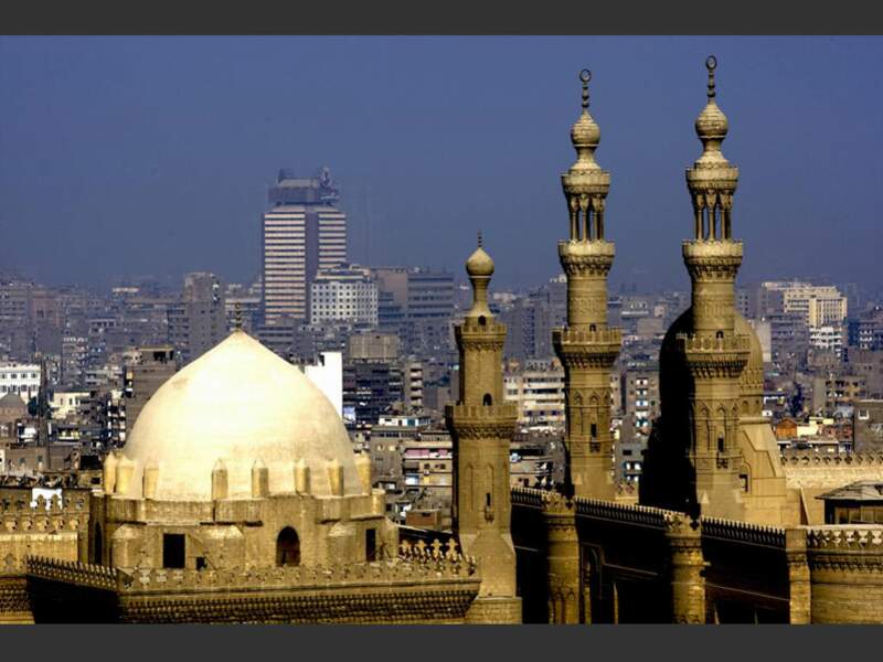 La mosquée du sultan Hassan, au Caire, en Egypte.