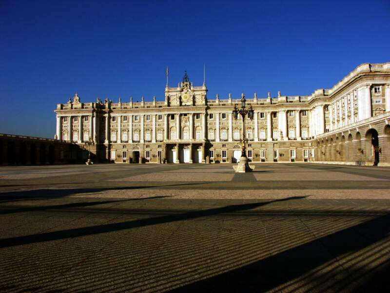 Vue du Palacio Real de jour