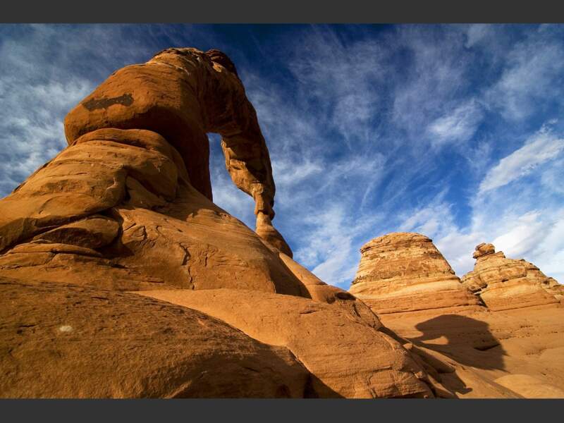 Située dans le parc national des Arches, dans l’Utah (Etats-Unis), Delicate Arch est une formation rocheuse vieille de dizaines de millions d’années.