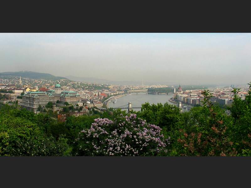 Vue sur le Danube, en Hongrie.