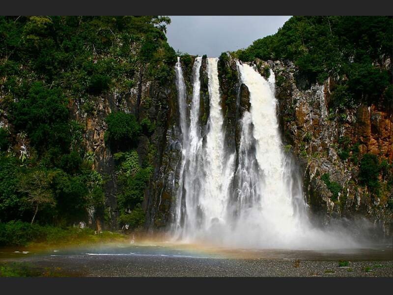 La cascade Niagara, sur la côte est de l’île de la Réunion.