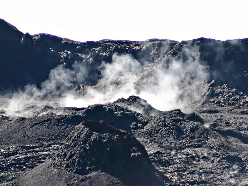 Cratère Dolomieu, piton de la Fournaise, île de La Réunion