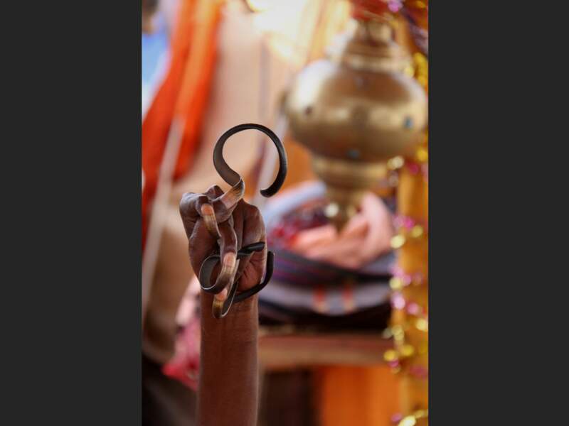 Les ongles d'un sadhu, à Haridwar, dans l’Uttaranchal Pradesh (Inde).