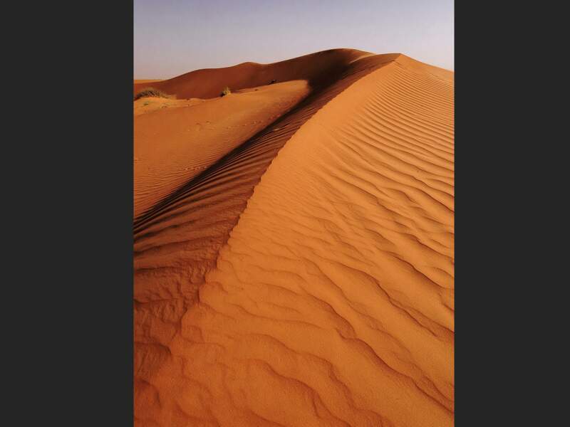 Dunes de sables à Boutikakmene, en Mauritanie