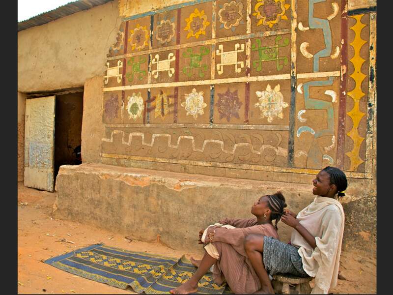 Un salon de coiffure à Dosso, au sud-ouest du Niger