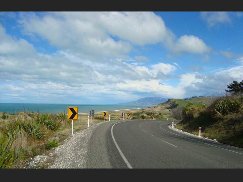 Sur les routes de Nouvelle-Zélande, les paysages peuvent changer d'un virage à l'autre.