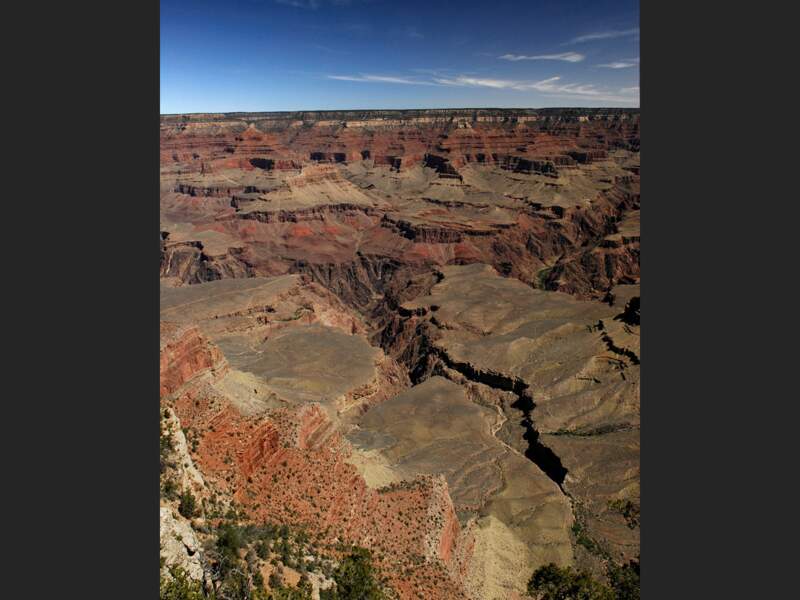 Vue sur le Grand Canyon, dans l’Arizona (Etats-Unis).
