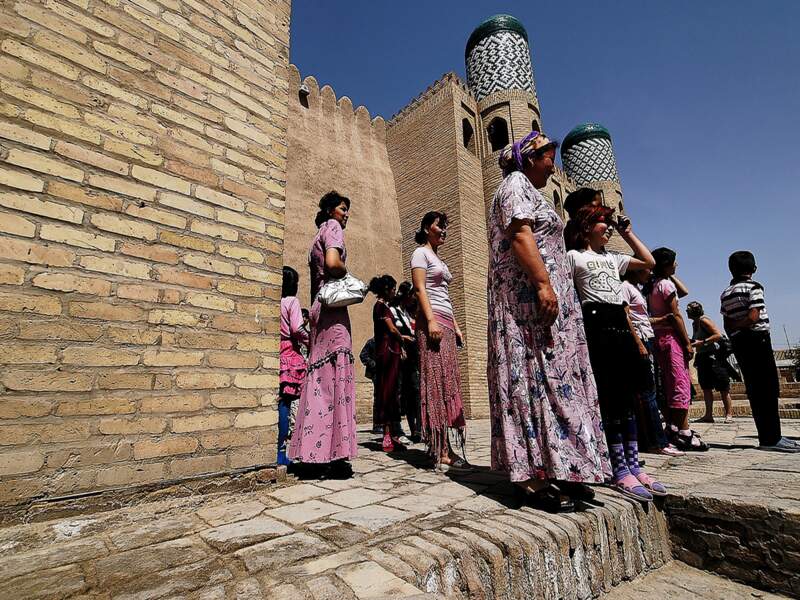 Visite dominicale à Khiva, en Ouzbékistan