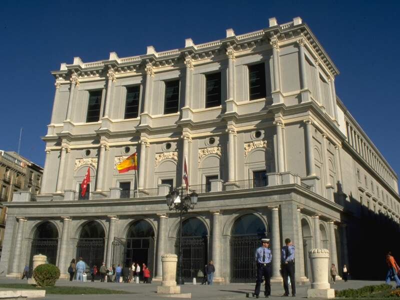 Le Théâtre royal de Madrid, en Espagne.