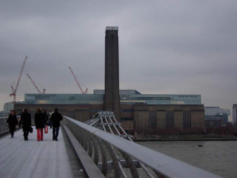 La Tate Modern, à Londres (Grande-Bretagne).