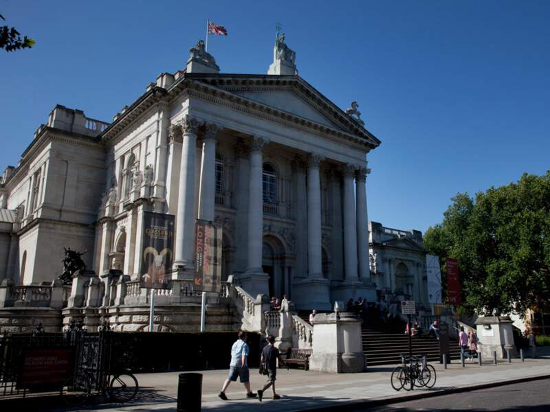 La Tate Britain art gallery, à Westminster (Londres, Grande-Bretagne).