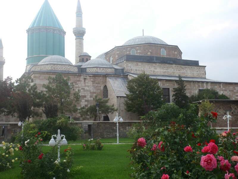 Le mausolée de Mevlana, à Konya, en Turquie