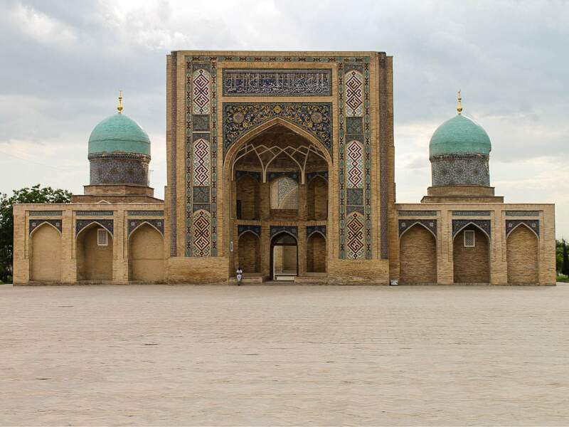 La médersa Barak-Khan fait partie du centre spirituel des musulmans de Tachkent, en Ouzbékistan