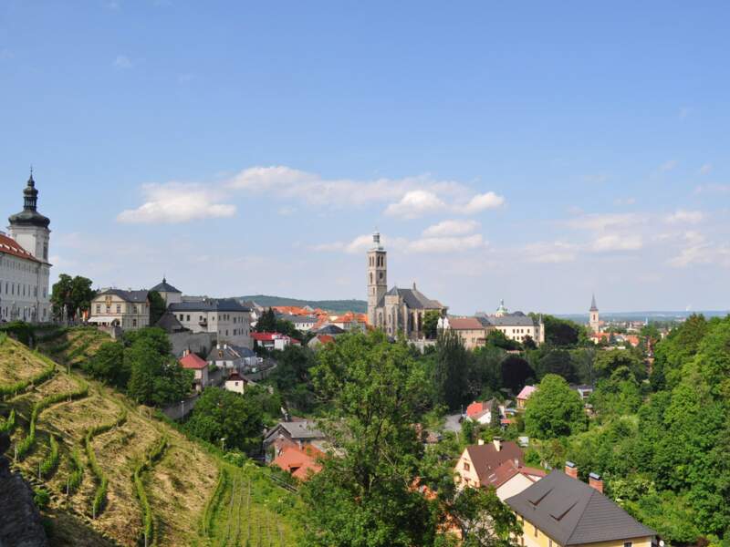 Un panorama de la ville de Kutna Hora, en République tchèque.
