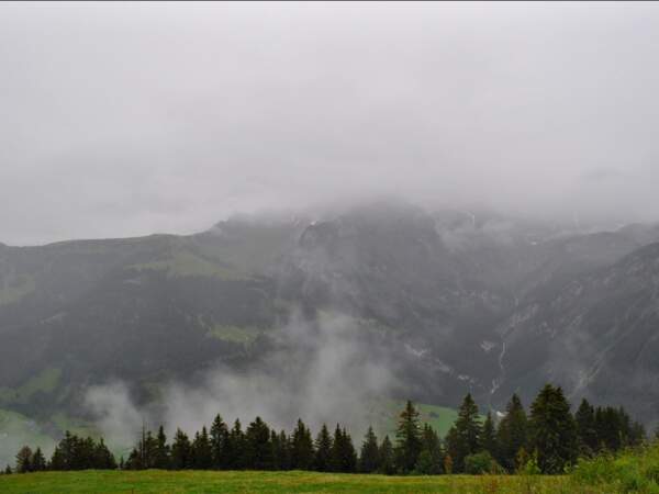 Paysage de l’Oberland bernois, en Suisse.