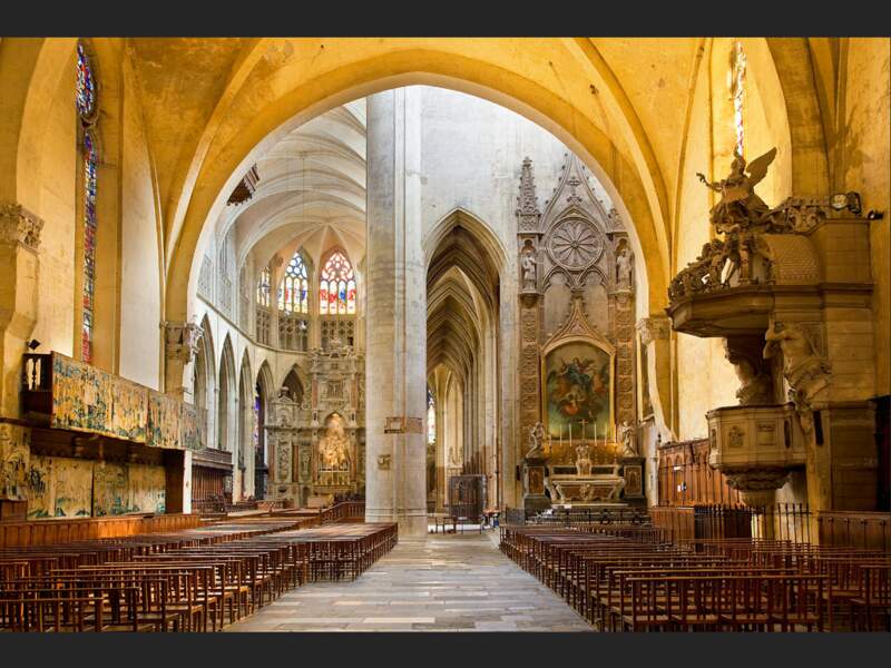La cathédrale Saint-Etienne à Toulouse, en France.