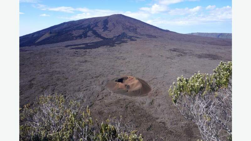 Le célèbre volcan Piton de la Fournaise